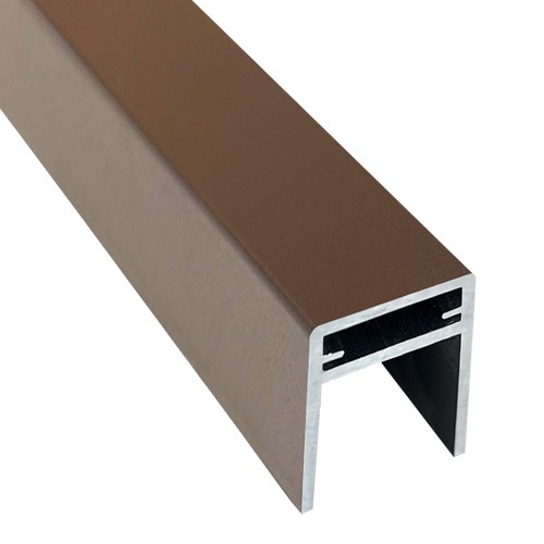 П-профиль Алюминиевый EasyDecking 35x25 Венге купить в Ирбите