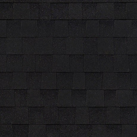 Двухслойная ламинированная черепица Shinglas, серия Фазенда – Чёрный купить в Ирбите