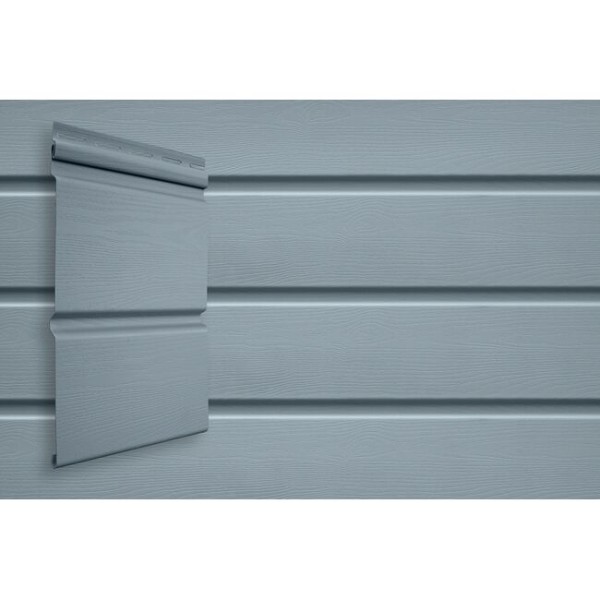 Виниловый сайдинг Grand Line Double-Брус Голубой купить в Ирбите