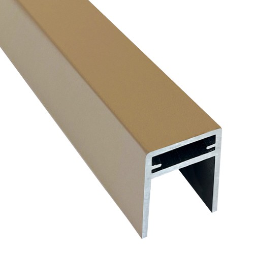 П-профиль Алюминиевый EasyDecking 35x25 Дуб купить в Ирбите