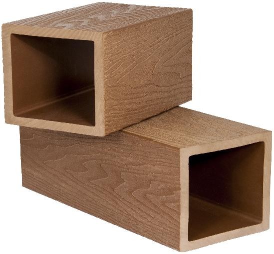 Столб опорный Polivan SINGARAJA 3D фактура дерева, песочный купить в Ирбите