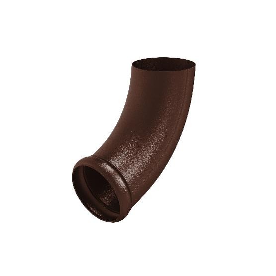 Водосток Aquasistem, Система 150/100 - Отвод трубы декоративный RAL 8017 Коричневый matt купить в Ирбите