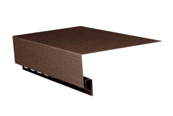 Планка приоконная широкая для Фасадных Панелей Темный Дуб купить в Ирбите