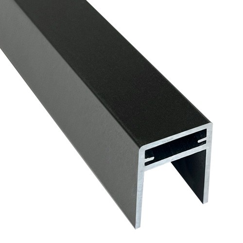 П-профиль Алюминиевый EasyDecking 35x25 Черное дерево купить в Ирбите