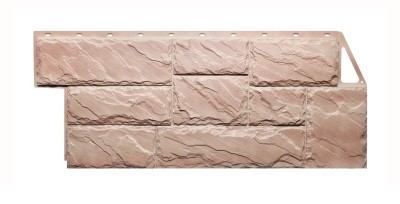 Фасайдинг Серия «Камень крупный» Терракотовый