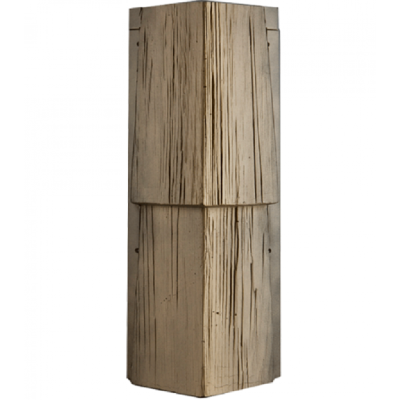 Угол T-Сайдинг-Щепа дуб ЭКО-2 Сосна