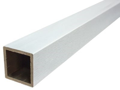 Столб опорный ДПК GardenParkett Белый купить в Ирбите