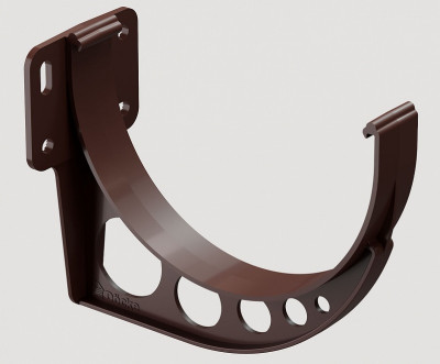 Кронштейн желоба ПВХ Docke STANDART Тёмно-коричневый