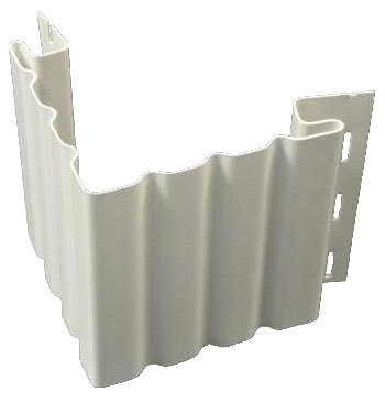 Наружный угол Рельефный широкий для сайдинга Mitten купить в Ирбите