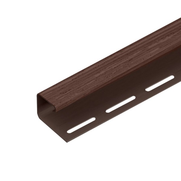 J-профиль TECOS ЛЮКС 3,05м ИТАЛЬЯНСКИЙ ОРЕХ купить в Ирбите