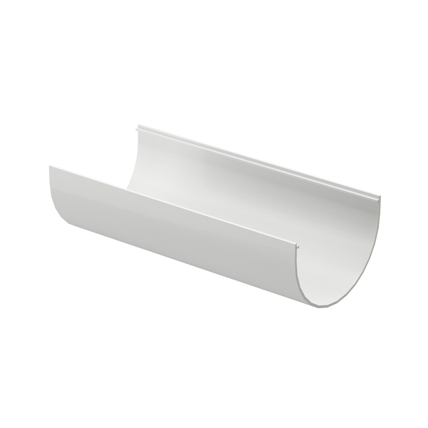 Желоб водосточный Docke Premium ПВХ - Пломбир купить в Ирбите