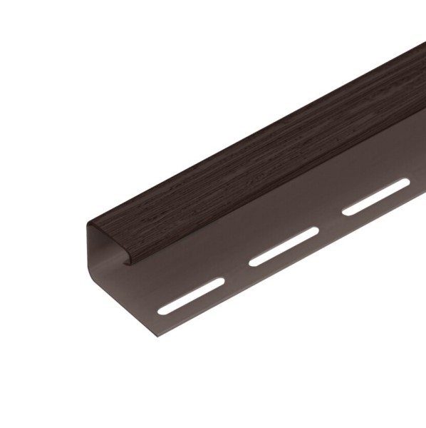 J-профиль TECOS ЛЮКС 3,05м БРАЗИЛЬСКАЯ ВИШНЯ купить в Ирбите