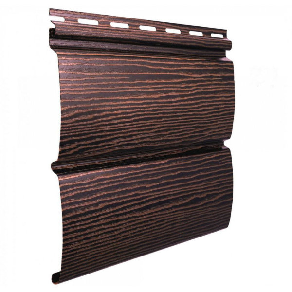 Сайдинг Виниловый Ю-Пласт, Timberblock (Тимберблок), Дуб мореный купить в Ирбите