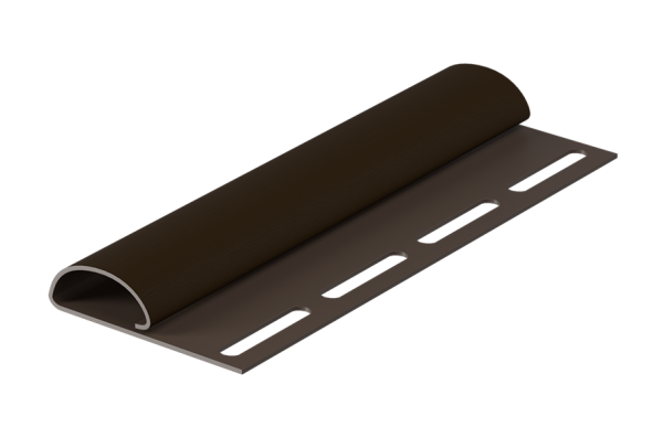 Финишная планка для сайдинга Элит, Коричневая купить в Ирбите