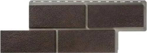 Фасадная панель Альта-Профиль Неаполитанский камень - Коричневый купить в Ирбите