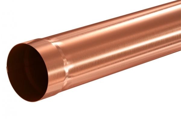 Водосток Aquasistem, система 150/100 - Соединительная труба 1 метр медная купить в Ирбите