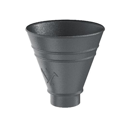 Водосток Aquasistem, Система 150/100 - Воронка водосборная круглая RR 23 Маренго matt купить в Ирбите