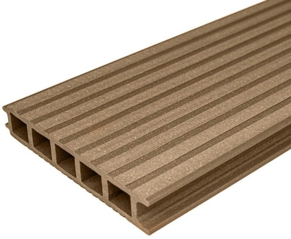 Террасная доска из ДПК бесшовная holzhof, Орех купить в Ирбите
