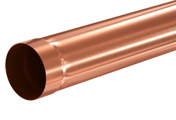 Водосток Aquasistem, система 150/100 - Водосточная труба 3 метра медная купить в Ирбите