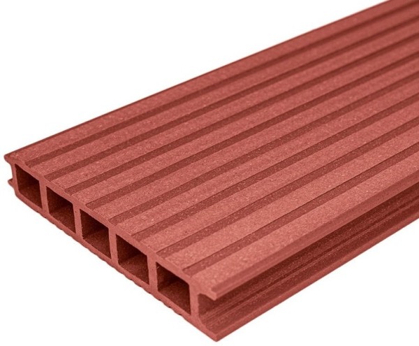 Террасная доска из ДПК бесшовная holzhof, Терракот купить в Ирбите