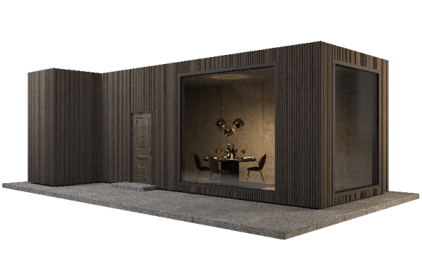 Фасадная панель GRINDERDECO, ДПК,двухсторонняя Венге купить в Ирбите