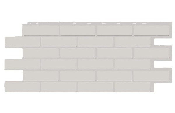 Фасадная панель T-Siding Кирпич Модерн Эко Уайт купить в Ирбите