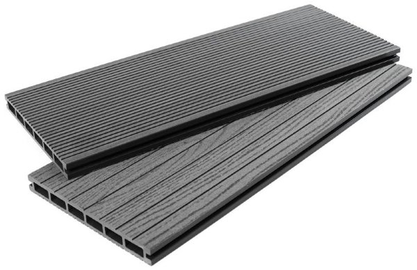 Террасная доска ДПК - ДеревоПласт- DP Standart+ графит купить в Ирбите