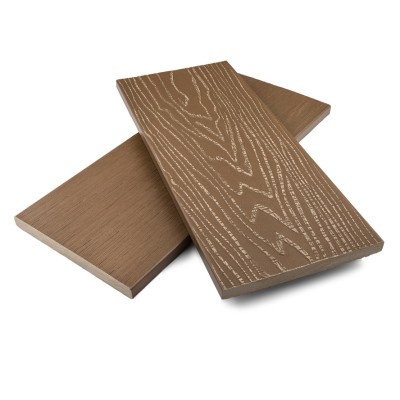 Заборная доска ДПК NanoWood Nature 3D полнотелая Орех