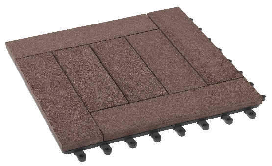 Модульный паркет ДПК GRINDERDECO Комфорт 6 Шоколад купить в Ирбите