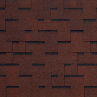 Гибкая черепица Tegola SAN REMO rosso 402