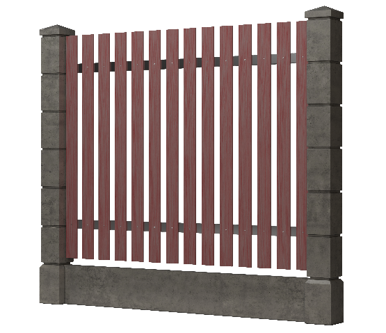 Заборная доска GRINDERDECO, ДПК, шлифованная Мербау купить в Ирбите