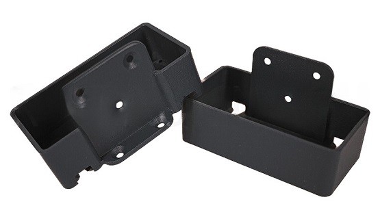 Крепление перил прямое из алюминия GardenParkett Графит купить в Ирбите