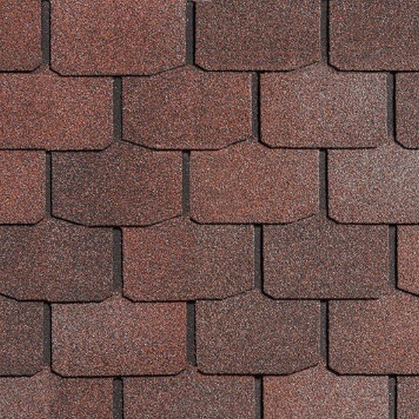 Гибкая черепица Shinglas, серия Классик, коллекция Модерн – Красный мрамор купить в Ирбите