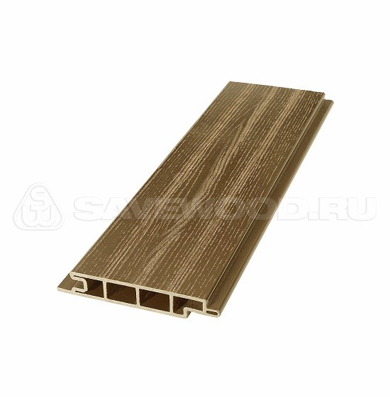 Террасная доска из ДПК SW Padus радиальный распил «SaveWood» тик купить в Ирбите