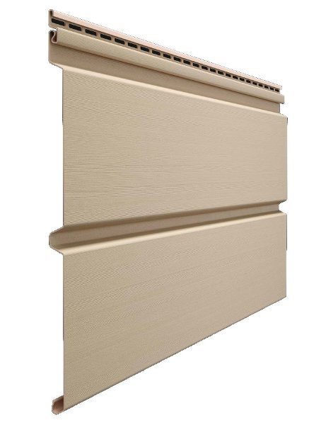 Виниловый сайдинг docke (дёке) - профиль D6S крем-брюле купить в Ирбите