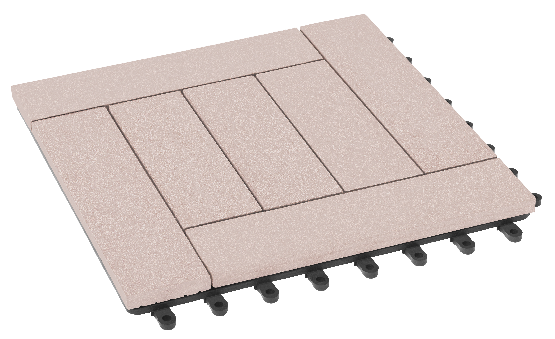 Модульный паркет ДПК GRINDERDECO Комфорт 6 Выбеленный дуб купить в Ирбите