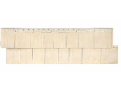 Фасадная панель T-Сайдинг-Щепа пихта ЭКО-2 Кедр