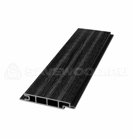 Террасная доска из ДПК SW Padus радиальный распил «SaveWood» черный купить в Ирбите
